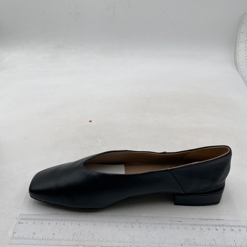 Black Classic Slip on Chic Sexy Pointed Toe Low Heel Office Shoes